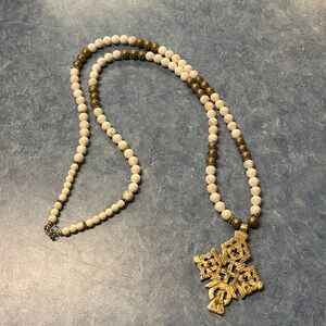 Jerusalem Cross Necklace